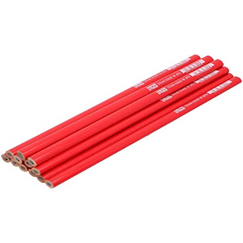 96 Stück Zimmermannsbleistift 300 mm HB Bleistift Anreißbleistift Baubleistift von fast