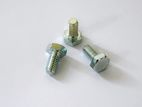 Sechskantschrauben mit Gewinde bis zum Kopf M 6x12 mm 8.8 verzinkt DIN 933 100 Stück von Fastbolt