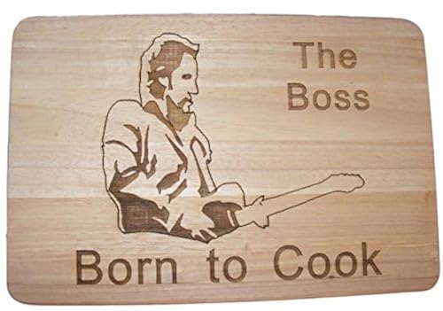 THE BOSS Gift Wooden Chopping Cutting Cheese Board von FastCraft