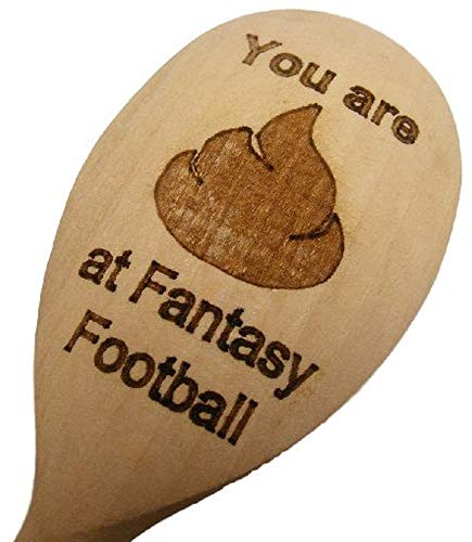 Fantasy Fußball Holz Löffel Verlierer letzten Trostpreis schlimmsten Player Neuheit Fantasy Footie Footy "FF Witz Holz Küche Kochen Backen Geschenk von FastCraft