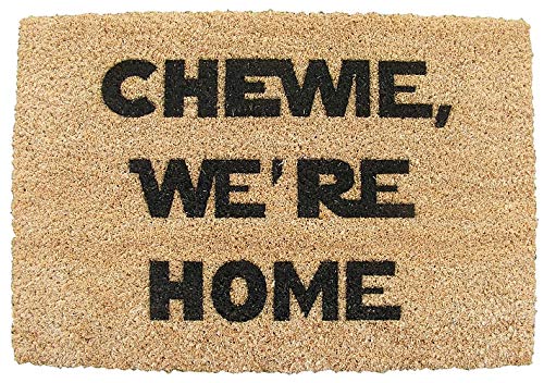 FastCraft Star Wars inspiriert Chewie We're Home Welcome Fußmatte FastCraft Star Wars inspiriert Chewie We're Home Welcome Fußmatte von FastCraft