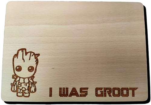 Guardians of the Galaxy Groot inspiriertes Schneidebrett aus Holz von FastCraft