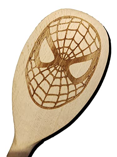 Spiderman NO Way Home Inspired Holz-Backlöffel Holz Kochen Geburtstagsgeschenk Spiderman Fan Laser Gravur von FastCraft
