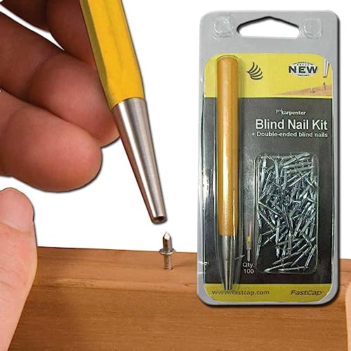 FastCap Blind Nail Kit Blind Nagel Tool Kit und 100 Nägeln von Fastcap