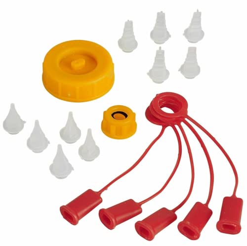 Set von Ersatzzubehör für BabeBot und HighBot Leimflaschen, Klebstoff, Holz von Fastcap