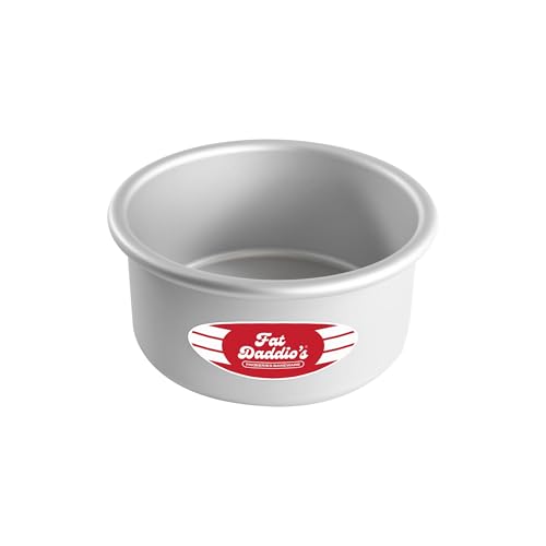 Fat Daddio's PRD-63 Runde Kuchenform aus eloxiertem Aluminium, silber Fat Daddio's PRD-63 Runde Kuchenform aus eloxiertem Aluminium, silber von Fat Daddio's