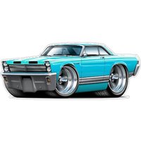 1965 Comet Auto Wandaufkleber Offiziel Lizensiertes Ford Werkstatt Dekor von FatCatWallGraphics