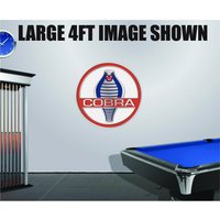 Ford Mustang Shelbygt Cobra Logo Wandtattoo Mannhöhle Dekor Ford Mustang Shelbygt Cobra Logo Wandtattoo Mannhöhle Dekor von FatCatWallGraphics