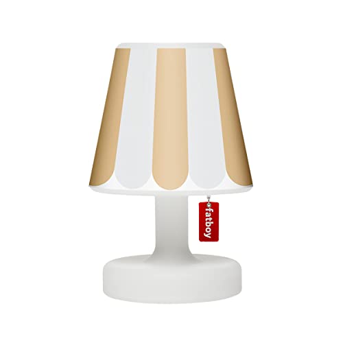 Fatboy Edison the Petit + Frei Cooper Cappie Sandy Beige Shade | Tischlampe/Outdoor Lampe/Nachttischlampe | Kabellos & USB Aufladbar von Fatboy