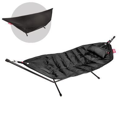 B-Ware Fatboy Headdemock Deluxe Hängematte Garten Relaxliege Garten Hängematte Schwarz B-Ware Fatboy Headdemock Deluxe Hängematte Garten Relaxliege Garten Hängematte Schwarz von Fatboy