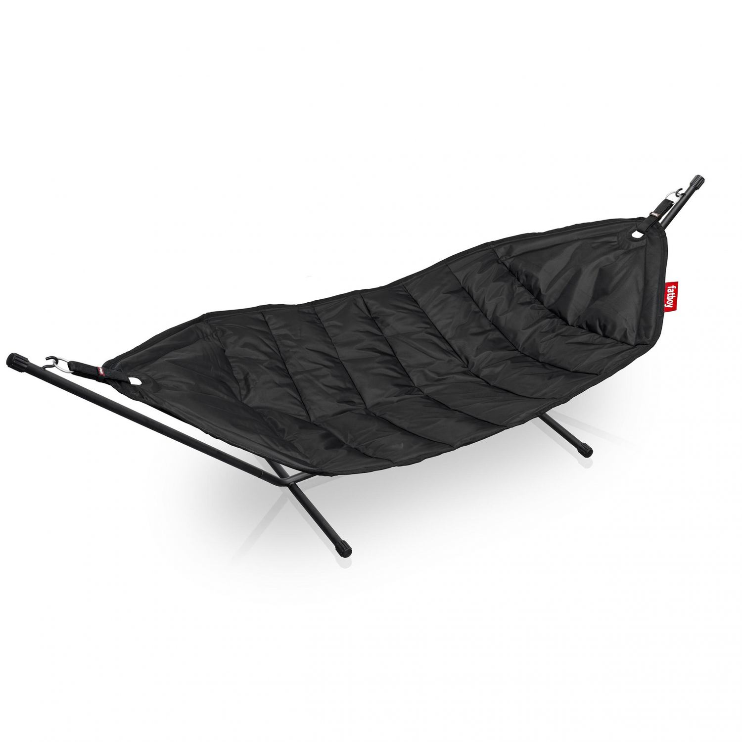 B-Ware Fatboy Headdemock Hängematte Hängeliege Gartenmatte Schwarz 330 X 127 X 110cm von Fatboy