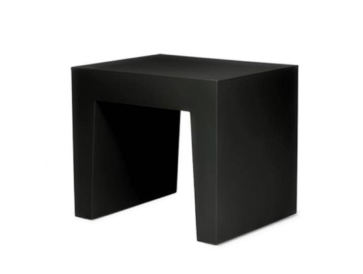 B-Ware Fatboy Sitzhocker Hocker Beistellhocker Dekohocker Designerhocker 40x50 Schwarz B-Ware von Fatboy