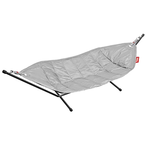 Fatboy® Headdemock Hängematte Hellgrau | Hängematte für Zwei mit Gestell | Outdoor geeignet für Garten & Terrasse | 270 x 138 cm von Fatboy