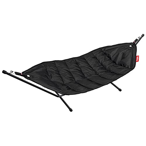 Fatboy® Headdemock Hängematte Black | Hängematte für Zwei mit Gestell | Outdoor geeignet für Garten & Terrasse | 270 x 138 cm von Fatboy