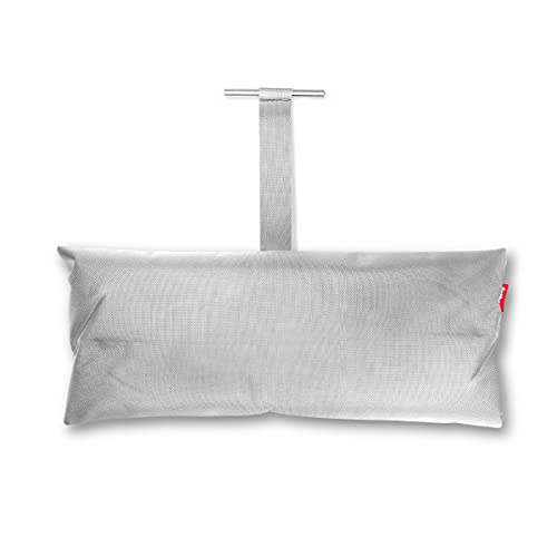 Fatboy® Headdemock Pillow lichtgrau | Hängematten-Kissen | Gemütliches Polyester Hängematten-Kissen | 70 x 30 x 13 cm von Fatboy
