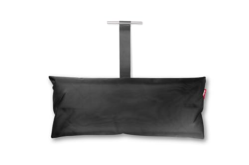 Fatboy® Headdemock Pillow schwarz | Hängematten-Kissen | Gemütliches Polyester Hängematten-Kissen | 70 x 30 x 13 cm von Fatboy