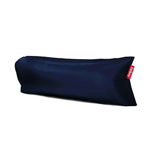Fatboy Lamzac 3.0 Inflatable Sofa Lounger – No Pump Needed – Indoor & Outdoor Use – 200 x 90 x 50 cm - Dunkelblau von Fatboy