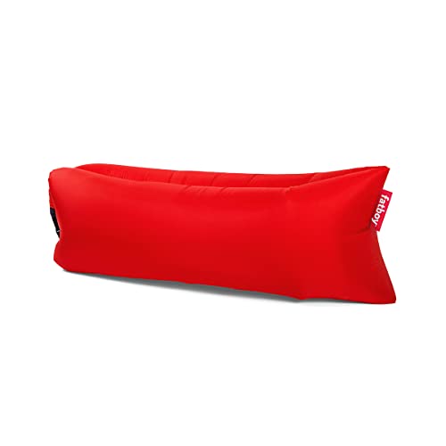 Fatboy Lamzac 3.0 Inflatable Sofa Lounger – No Pump Needed – Indoor & Outdoor Use – 200 x 90 x 50 cm - Rot von Fatboy