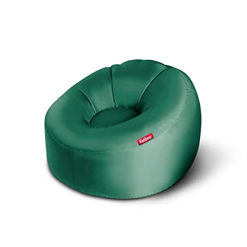 Fatboy® Lamzac 3.0 Luftsofa | Großes, aufblasbares Sofa/Liege/Bett in Dschungelgrün, Sitzsack mit Luft gefüllt | Outdoor geeignet | 110 x 103 x 62 cm von Fatboy