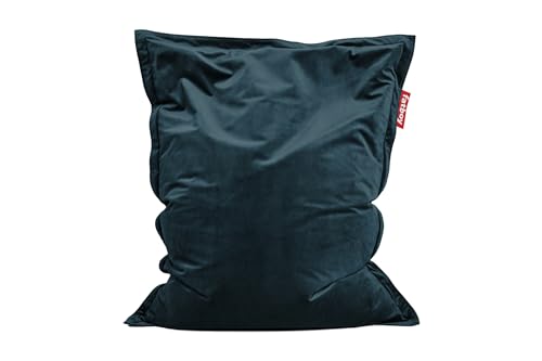 Fatboy® Original Slim Velvet Sitzsack | Klassischer Indoor Beanbag aus Samt, Sitzkissen | 155 x 120 cm von Fatboy