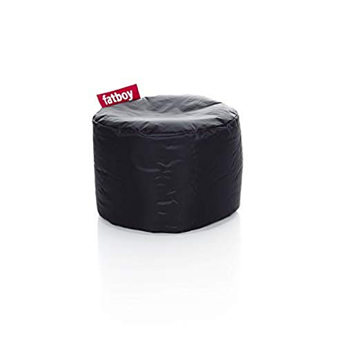 Fatboy® Point Hocker Nylon Black | Runder Sitzhocker | Trendiger Poef/Fußbank/Beistelltisch | 35 x ø 50 cm von Fatboy