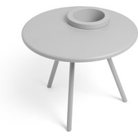 Fatboy Bakkes Beistelltisch mit Blumentopf hellgrau von Fatboy