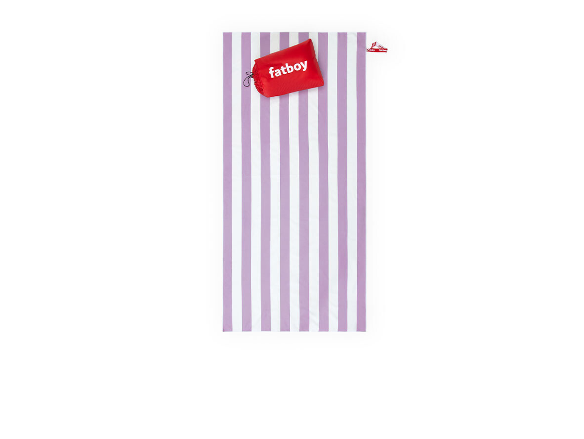 Fatboy - Beach Baggy Beach Towel w/Pillow Lilac Fatboy® von Fatboy