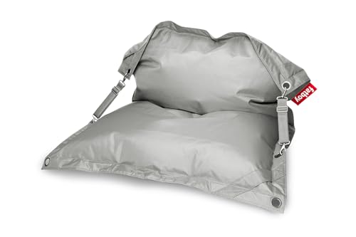 Fatboy Buggle-up Sitzsack Hellgrau - Anpassbare Einzel und Doppel Sitzecke - Perfekte Loungesessel für Drinnen und Draußen - 185 x137cm von Fatboy