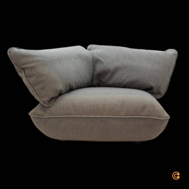 B-Ware Fatboy Ecksitz Sumo Corner Seat Mouse Grey Sitzgelegenheit Kleinmöbel Defektware von Fatboy