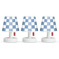 Fatboy Edison the Mini LED Akkuleuchte, 3er-Set, mit Mini Cappie Set Wave Ground blau-weiß Fatboy Edison the Mini LED Akkuleuchte, 3er-Set, mit Mini Cappie Set Wave Ground blau-weiß von Fatboy