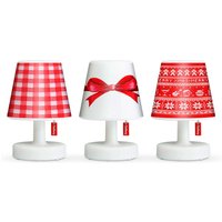 Fatboy Edison the Mini LED Akkuleuchte, 3er-Set, mit X-mas Mini Cappie Set Surprise weiß-rot Fatboy Edison the Mini LED Akkuleuchte, 3er-Set, mit X-mas Mini Cappie Set Surprise weiß-rot von Fatboy