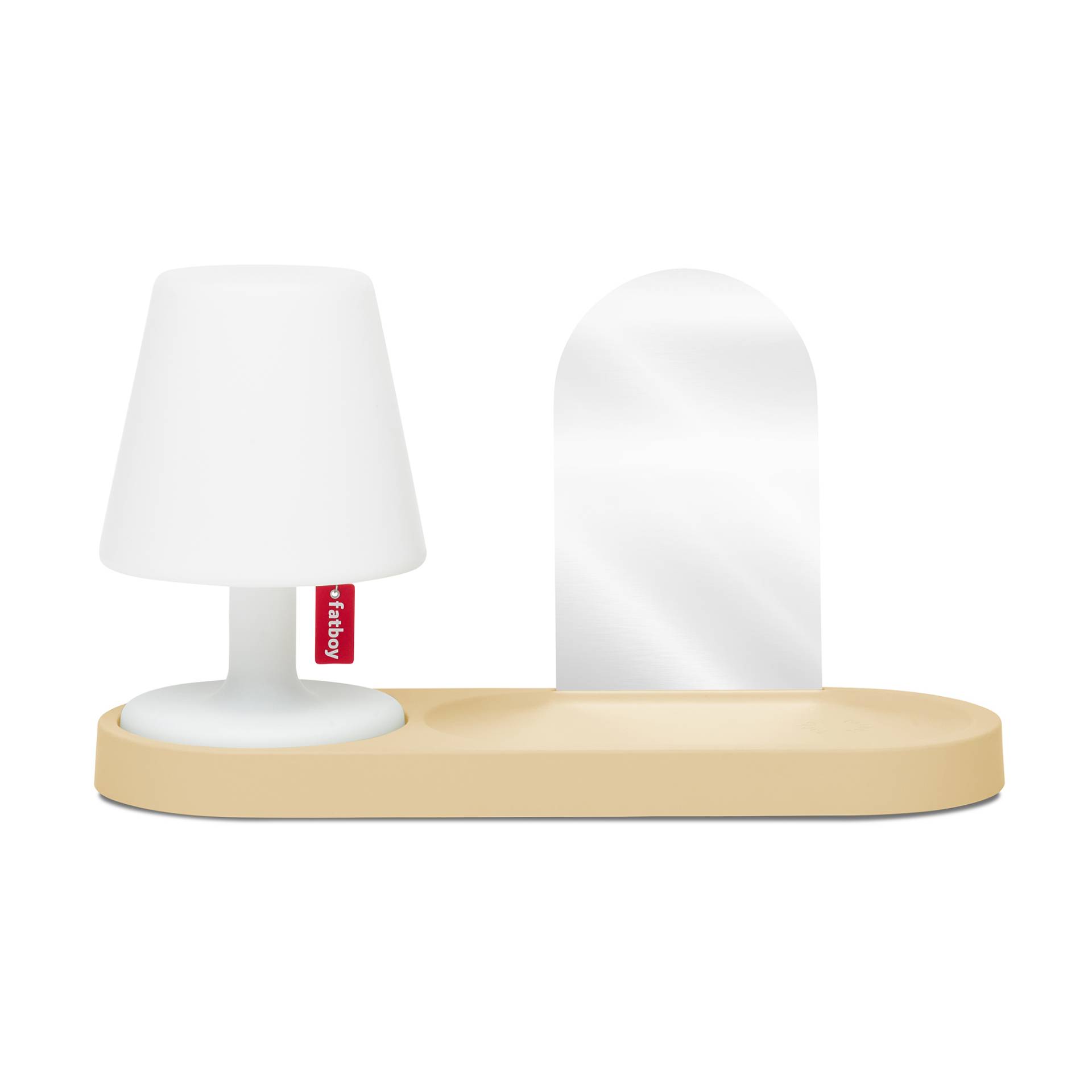 Fatboy - Edison the Petit Residence Ablagebord LED Leuchte - sandy beige/LxBxH 46x17,5x25,1 cm von Fatboy