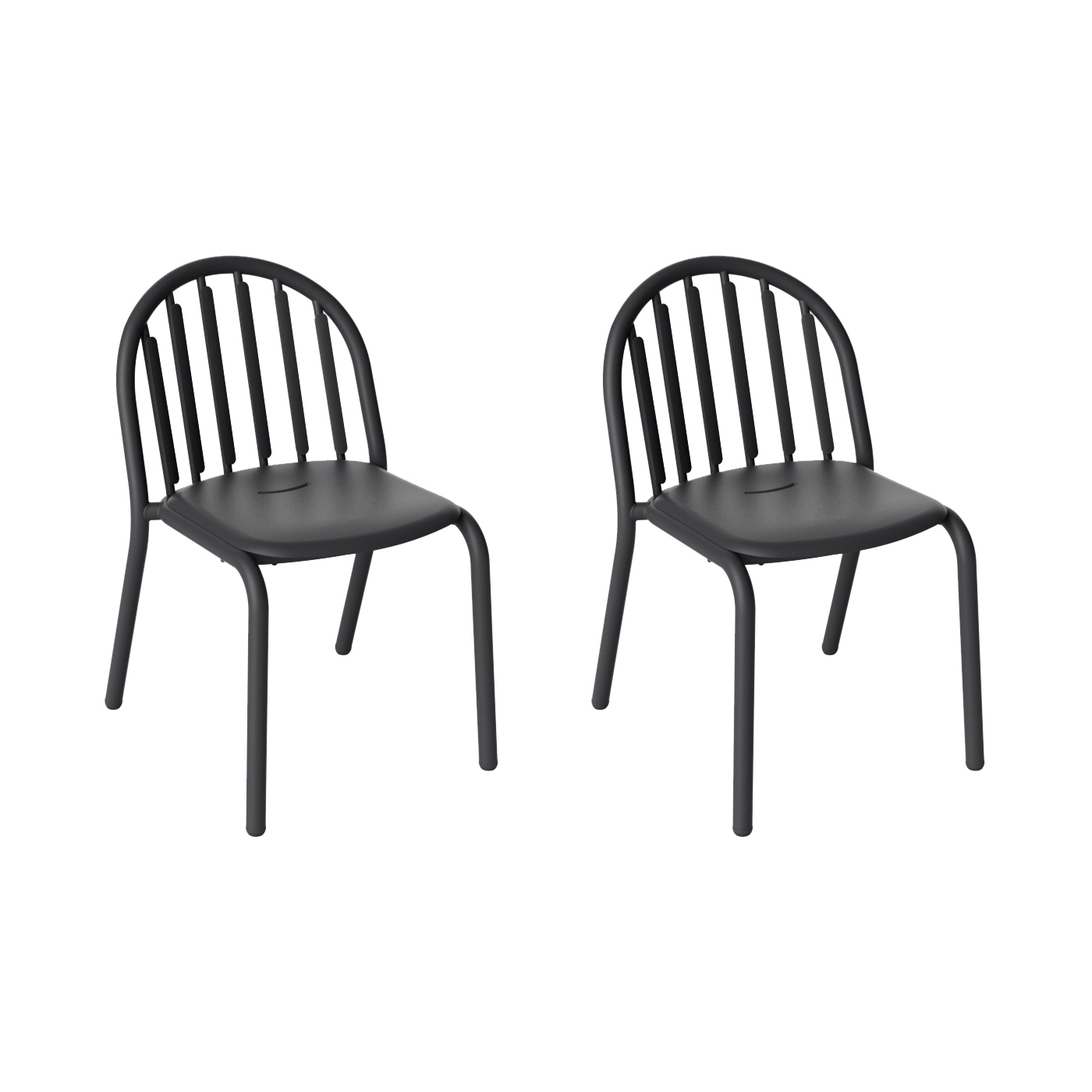 Fatboy - Exklusive Edition Fred's Gartenstuhl 2er Set - anthrazit/BxHxT 52x80,5x59,6cm Fatboy - Exklusive Edition Fred's Gartenstuhl 2er Set - anthrazit/BxHxT 52x80,5x59,6cm von Fatboy