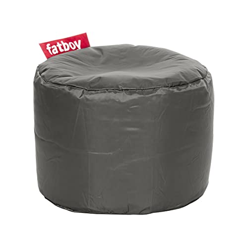Fatboy® Point Hocker Nylon Dark Grey | Runder Sitzhocker | Trendiger Poef/Fußbank/Beistelltisch | 35 x ø 50 cm von Fatboy