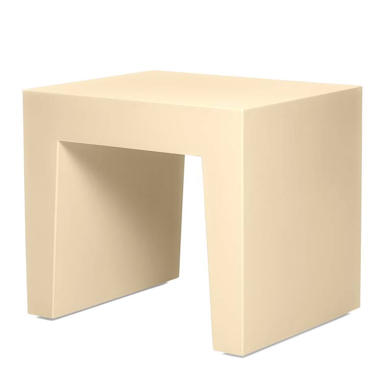 Fatboy Hocker Sitzmöbel Betonoptik Spark Weiß Vielseitig Verwendbar Innen Außen B-Ware von Fatboy