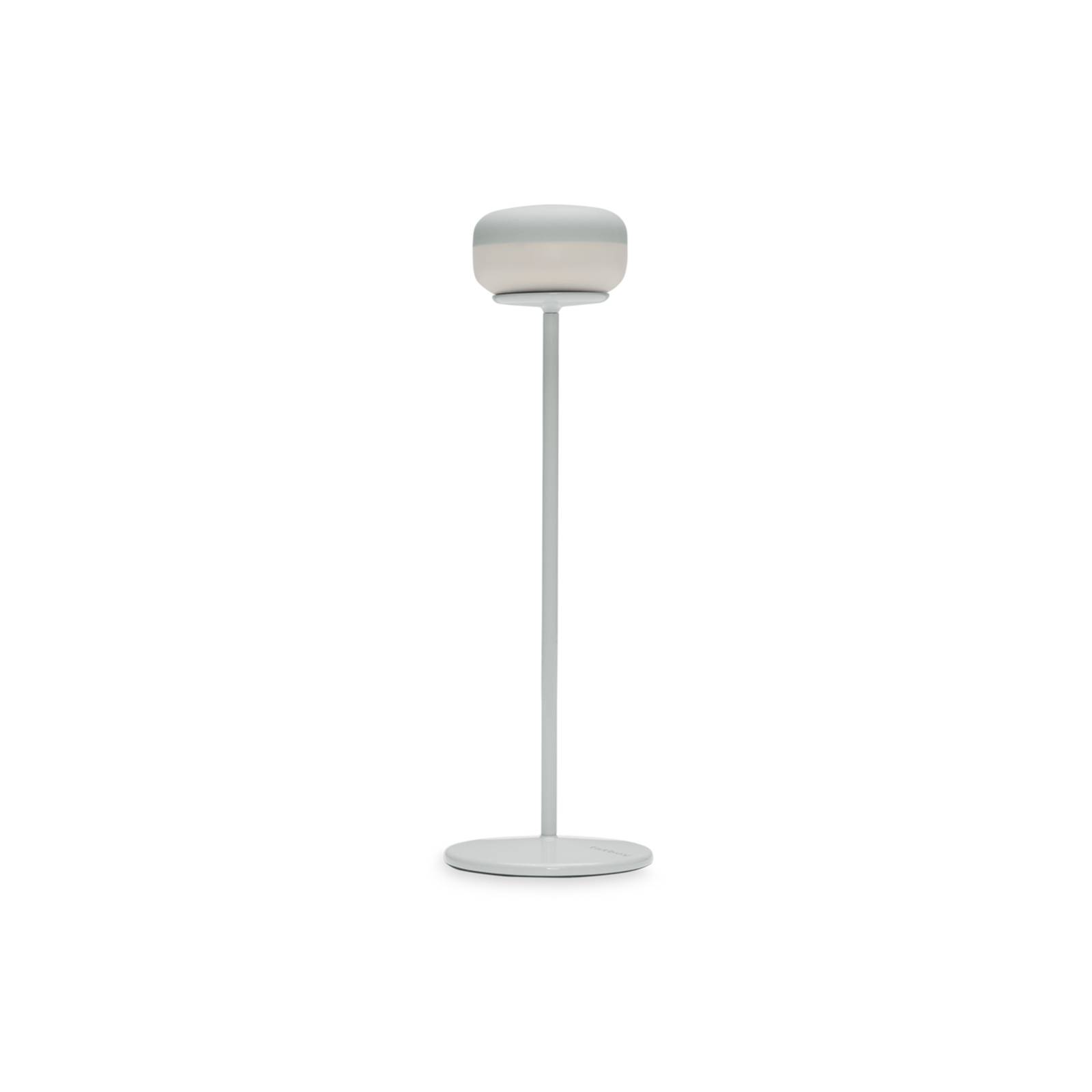 Fatboy LED-Akkutischleuchte Cheerio, grau, dimmbar, IP55 von Fatboy