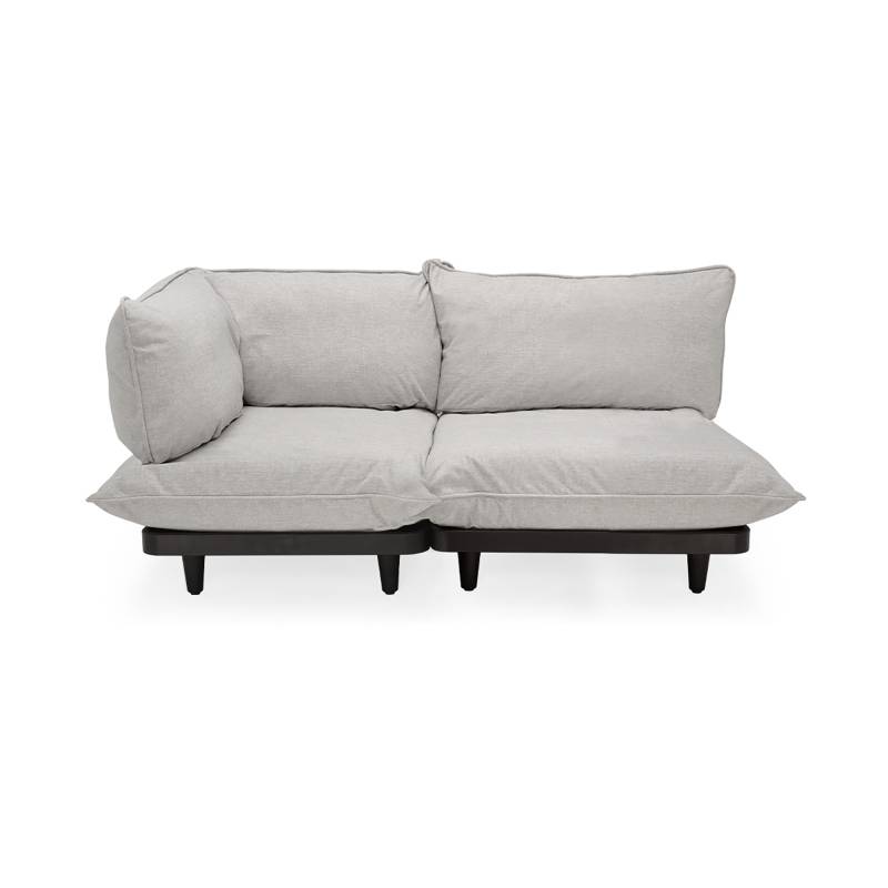 Fatboy - Paletti Outdoor Loungesofa Set Small Links - nebelgrün/Axalta pulverbeschichtet/LxBxH 180x90x90cm von Fatboy