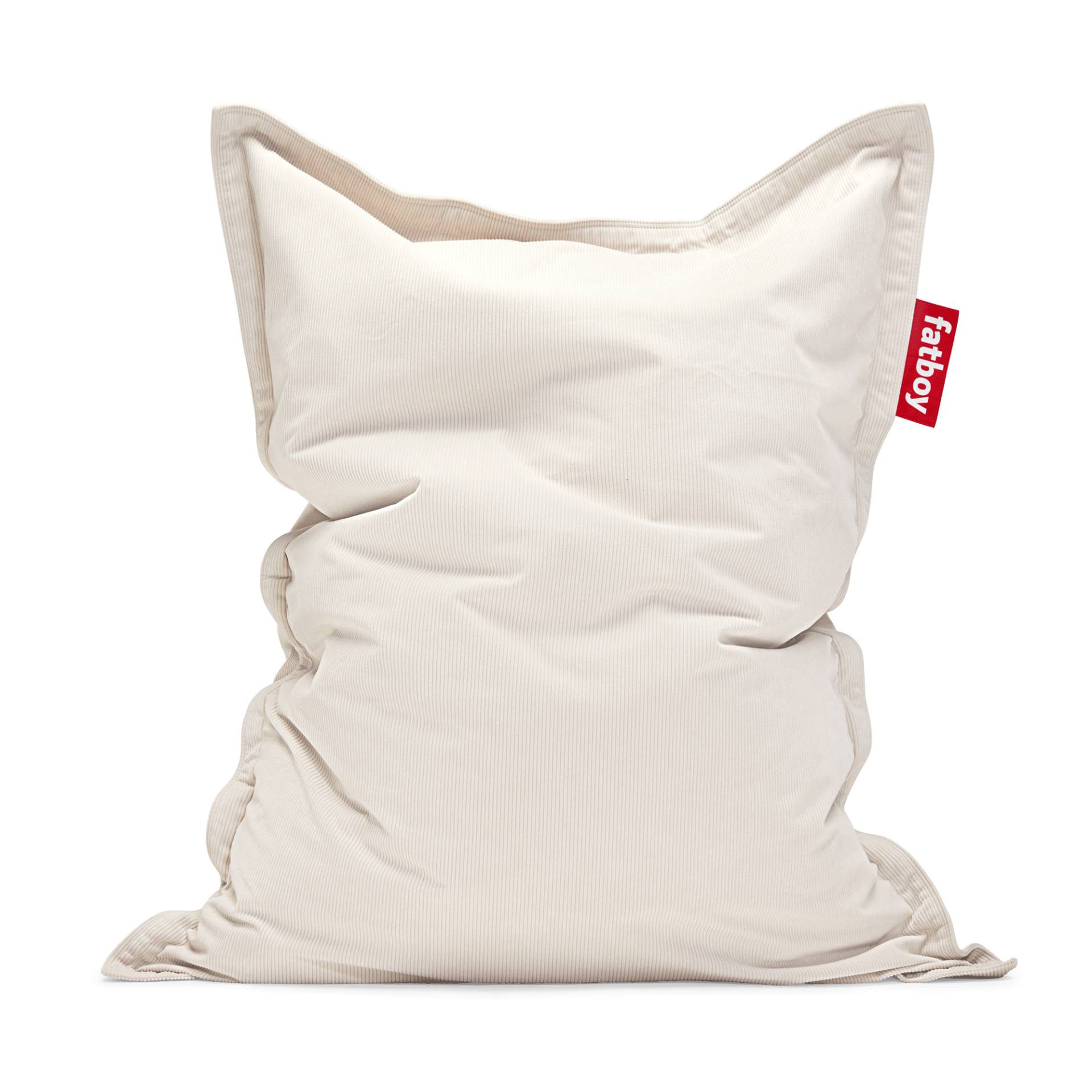 Fatboy - Recycelt Original Slim Sitzsack - creme/LxB 155x120cm Fatboy - Recycelt Original Slim Sitzsack - creme/LxB 155x120cm von Fatboy