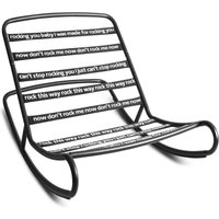 Fatboy - Rock 'n' Roll Lounge Chair, schwarz von Fatboy