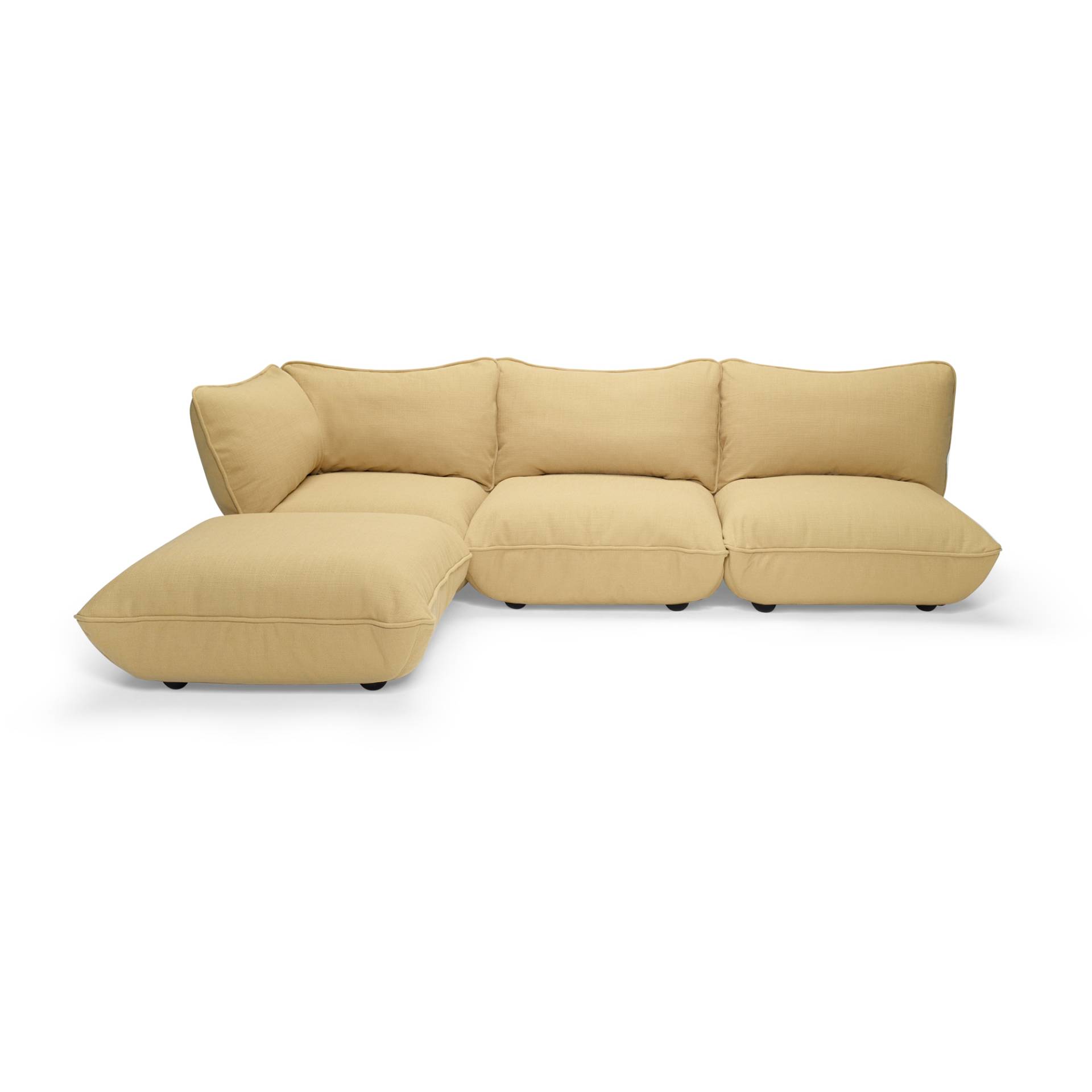 Fatboy - Sumo Ecksofa - honig/LxBxH 301x108x90cm von Fatboy