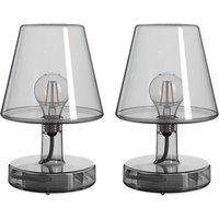 Fatboy Transloetje LED Akkuleuchte, Duo Pack grau von Fatboy
