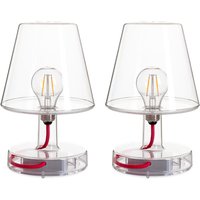 Fatboy Transloetje LED Akkuleuchte, Duo Pack transparent von Fatboy