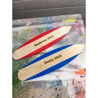 Hölzerne Mini Surfbrett Benutzerdefinierte Wanddekor von FathersGoods