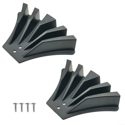 2 x Dachrinnen-Fallrohr-Umsteller für optimiertes Regenwasserdurchflussmanagement und Landschaftserhaltung (schwarz) von Fauhapyway