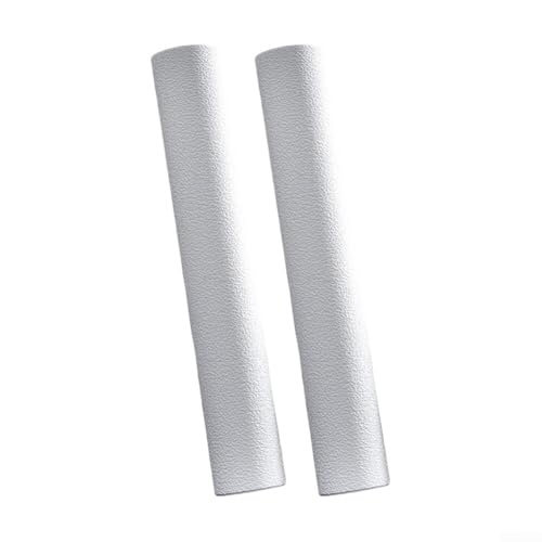 2 x Wandaufkleber für Schlafzimmer und Wohnzimmer, 50 cm x 280 cm, wasserdicht und feuchtigkeitsbeständig, mit Kindersicherheitsfunktionen (weiß) von Fauhapyway