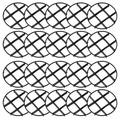 20 Stück Pflanzen-Drainage-Pads, unverzichtbar für Wurzelfäule und gesunde Gärten im Innen- und Außenbereich (12 cm) von Fauhapyway