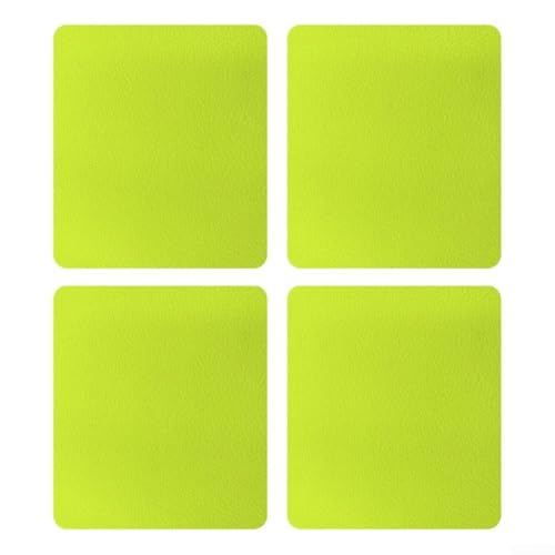 4 Stück Anti-Rutsch-PVC-Kissen für Trainingsgeräte, stoßdämpfend für Stabilität von Fauhapyway