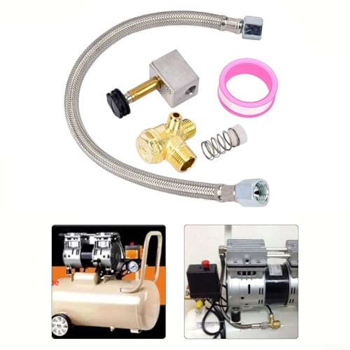 5 Stück Messing für Luftkompressor-Rückschlagventil-Set 14 x 1 5 mm für optimale Leistung (350 mm Schlauch) von Fauhapyway