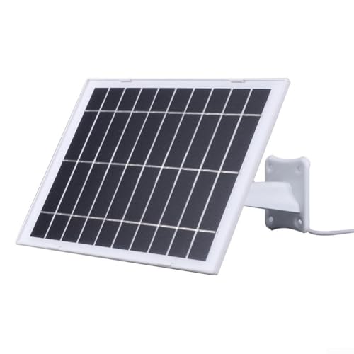 5V 8W Solarpanel für Typ-C-Geräte, hervorragend für Außenbeleuchtung und Überwachungslösungen (schwarz) von Fauhapyway