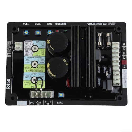 Automatischer Spannungsregler AVR R450 Kompatibel mit für Leroy Somer Generator Genset für stabile Spannungsregelung von Fauhapyway